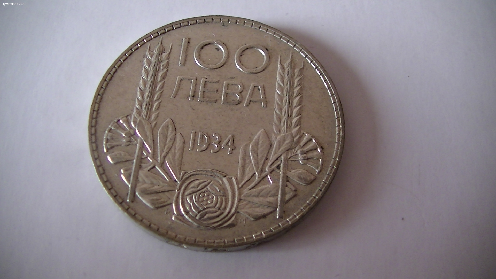 100 лева 1934 г.