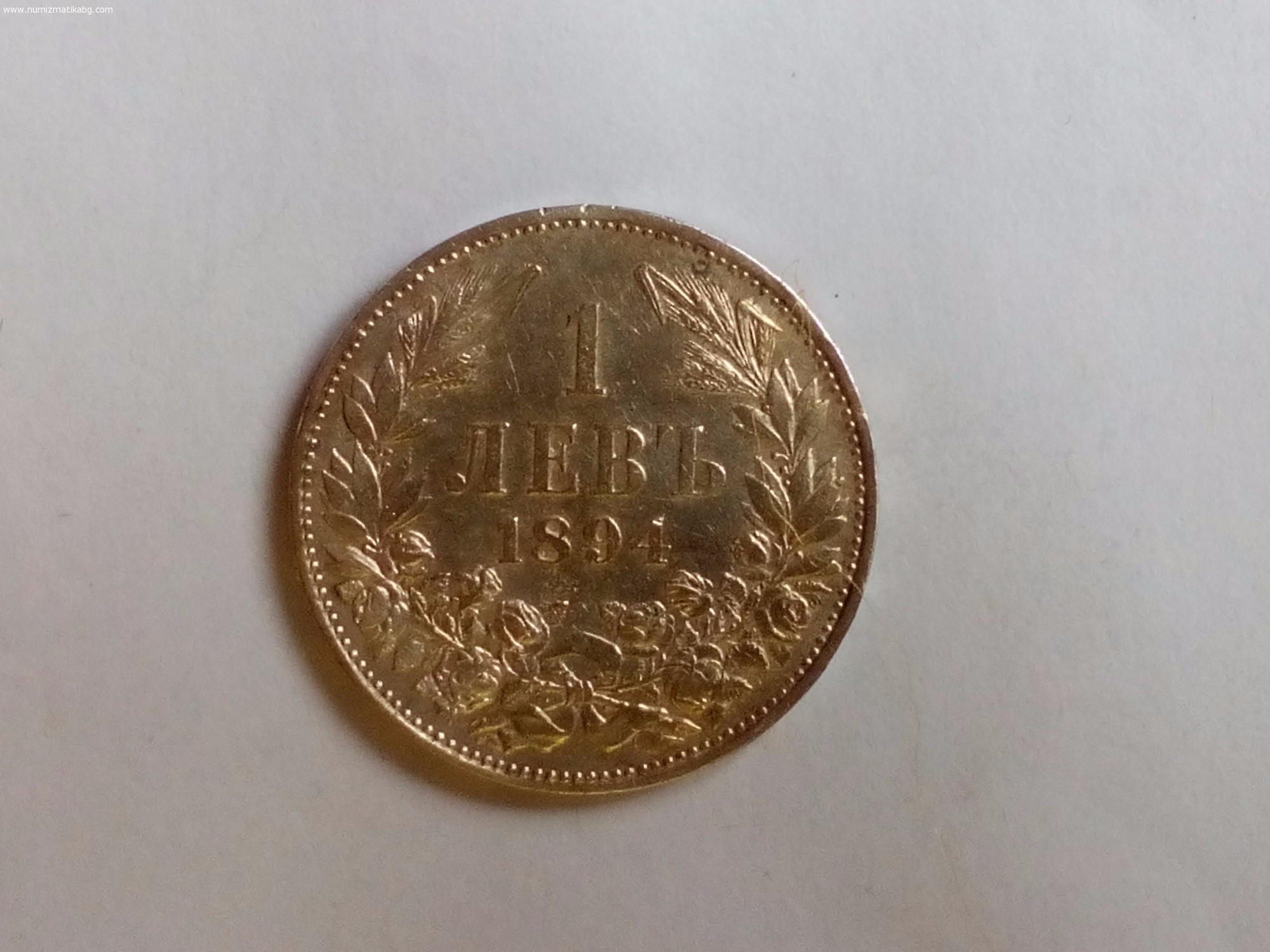 Един лев. 1894